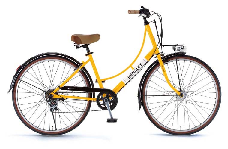 RENAULT（ルノー）自転車 26インチ 266L Classic オレンジ 【シティーバイク】 