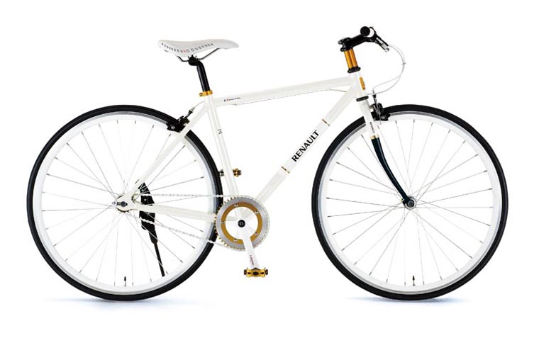 RENAULT（ルノー） 自転車 700C CRB700C Single ホワイト 【タウンバイク】